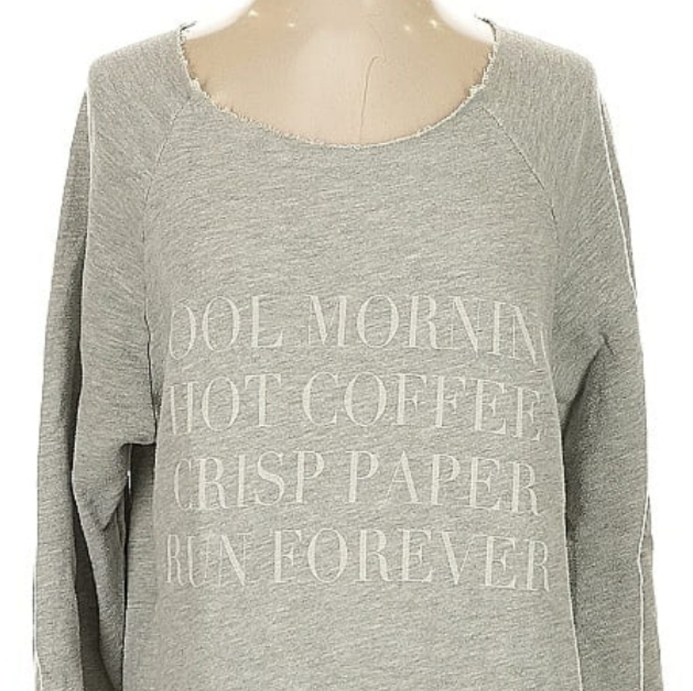 LIKE NEW Wildfox Gray Women's Sweater XS-M